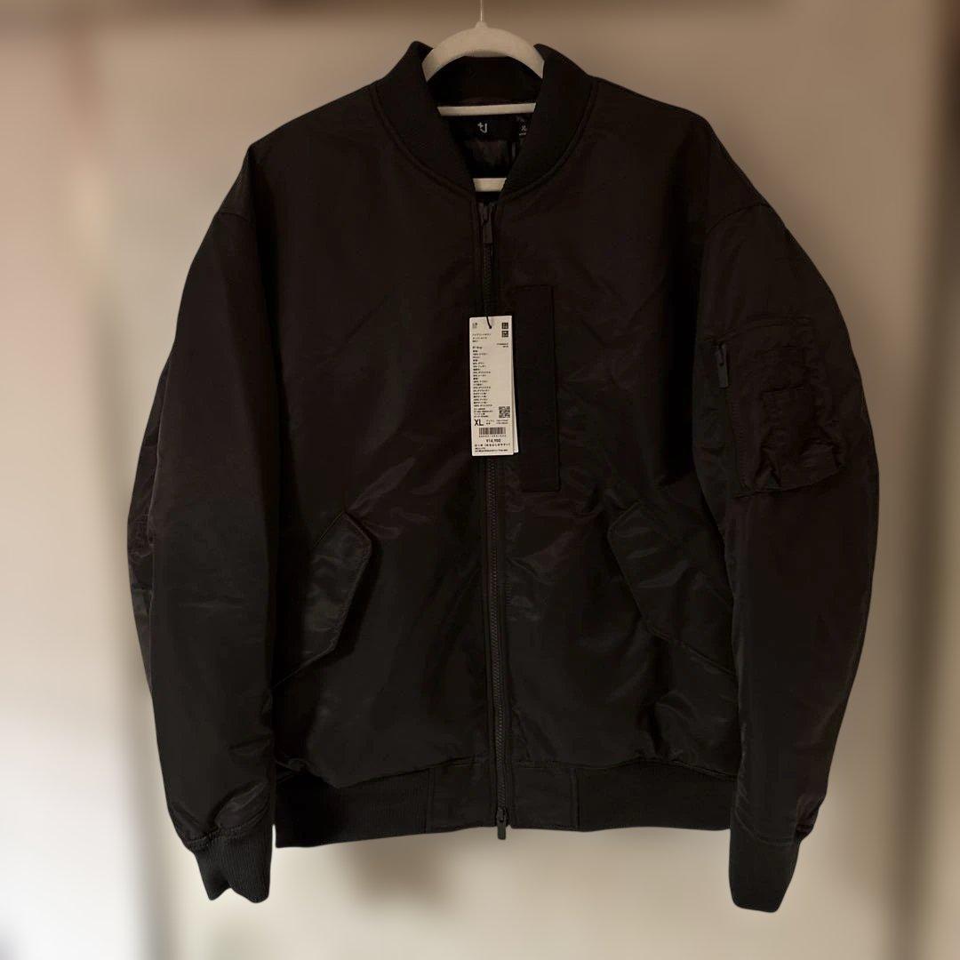 未使用　➕J ハイブリッドダウン オーバーサイズMA-1ジャケット XL