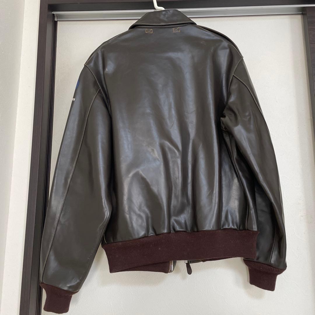 VARGA GIRL A2 馬革 フライトジャケット レザージャケット レア