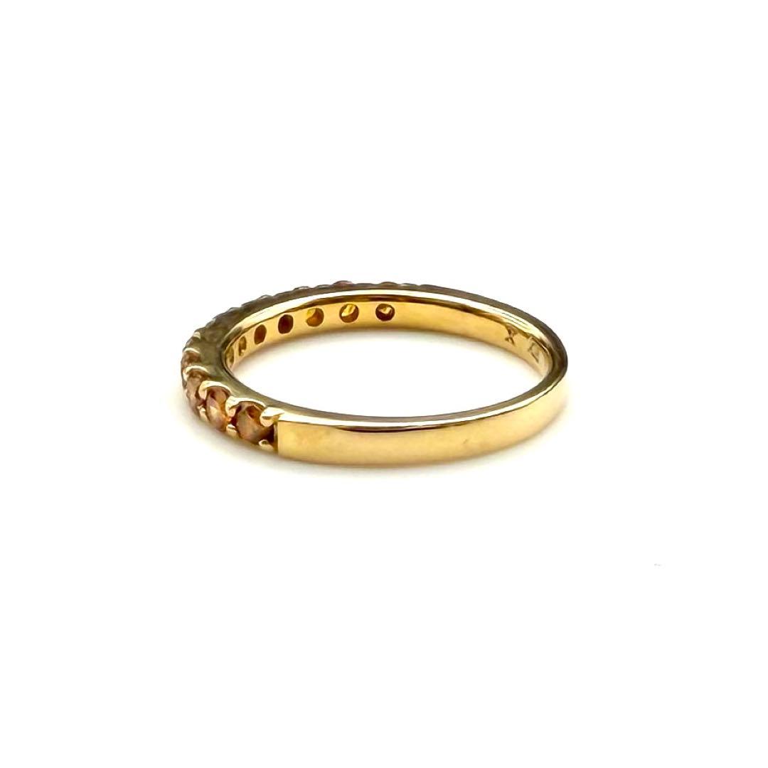 週末限定価格【BIZOUX】アーガイル産ダイヤモンド K18リング エマ 5号