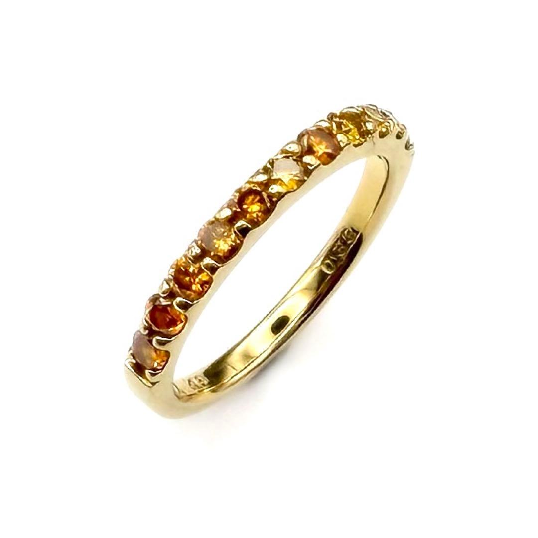 週末限定価格【BIZOUX】アーガイル産ダイヤモンド K18リング エマ 5号