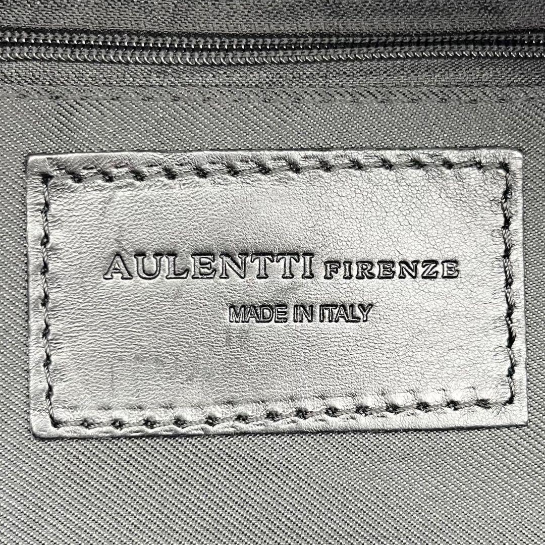 AULENTTI made in Italy黒レザー ターンロック