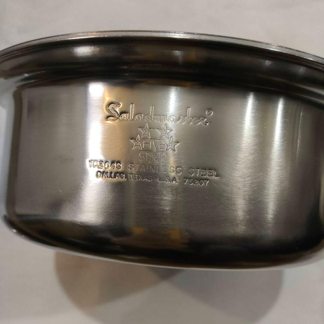 Saladmaster サラダマスター FIVE STARステンレス鍋 2QT@