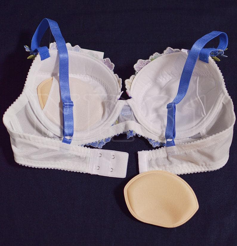 D70Mセット　ルジェ　リボンブラ　ホワイト×ブルー