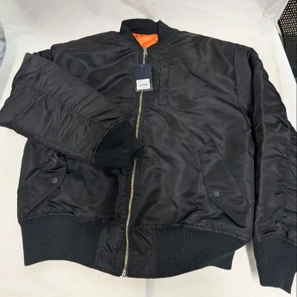 RVCA ブラック MA-1 フライトジャケット　size S