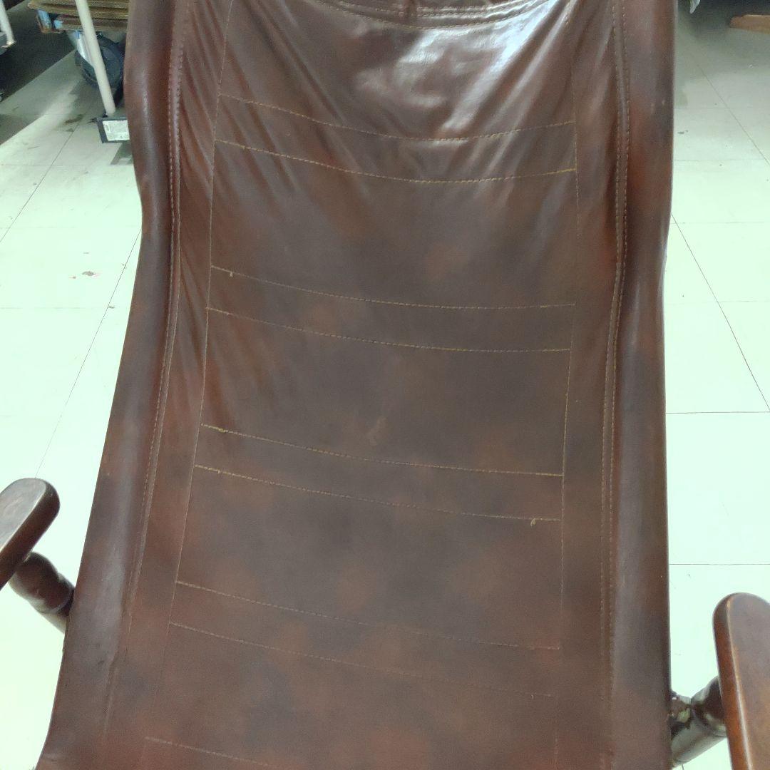 vintage ロッキングチェアー leather シート
