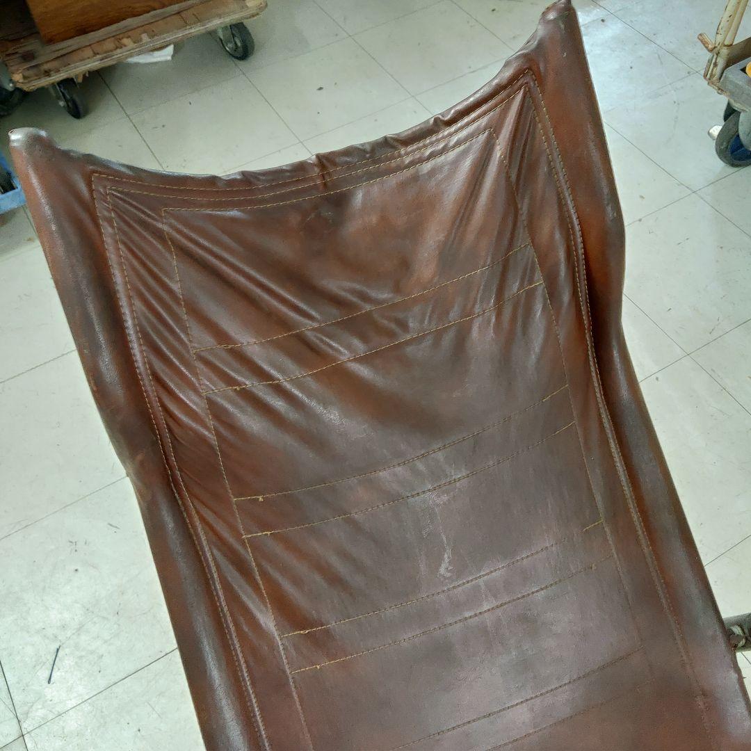 vintage ロッキングチェアー leather シート