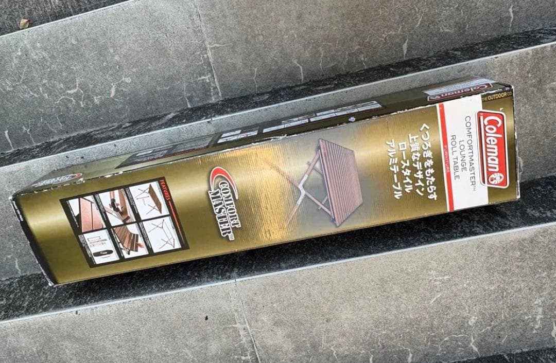 ジ*。様 未使用 coleman コンフォートマスター ラウンジロールテーブル