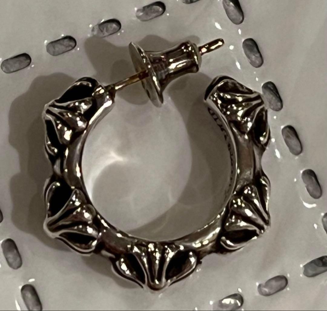 クロムハーツ フープピアス 美品 ポーチ付き