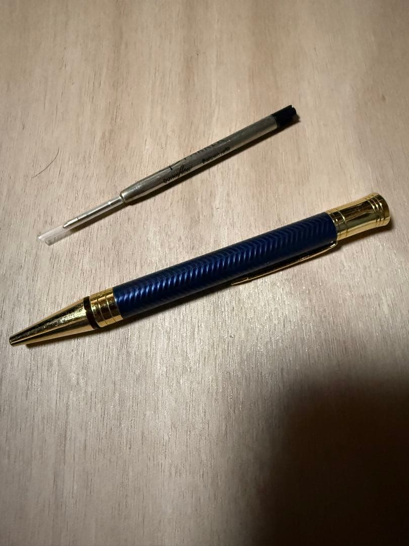 PARKER ボールペン デュオフォールド プレステージ ブルーシェブロンGT