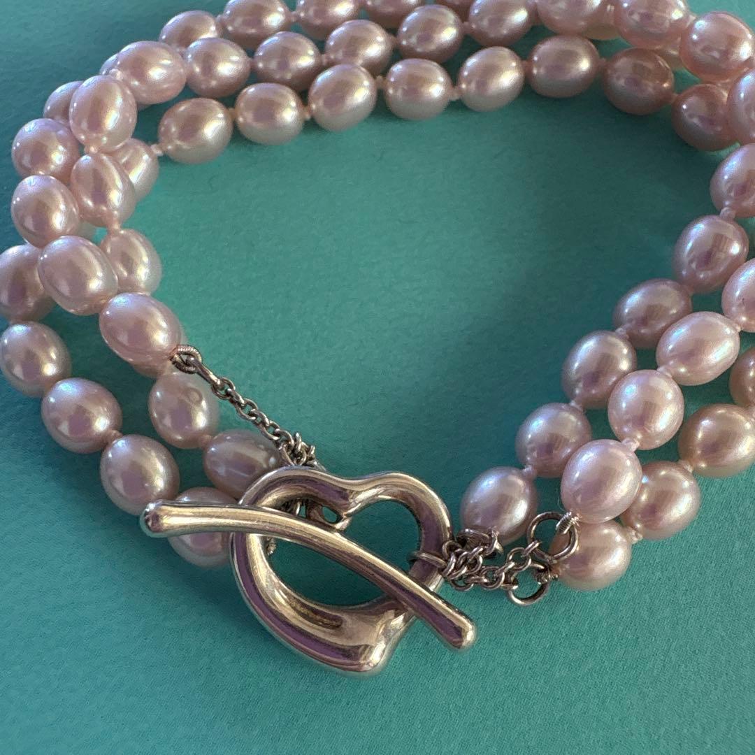 超レア品ティファニーパールブレスレット