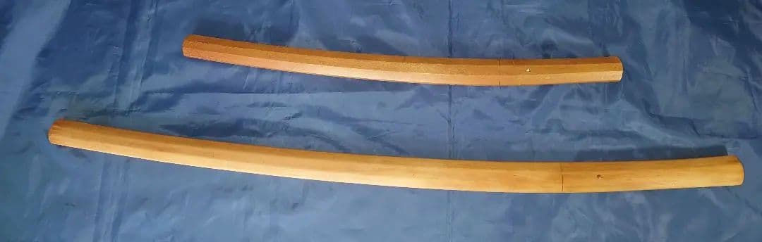 関の刀 模造刀 白鞘 2点セット（大刀 小刀のみ）刀台は付属致しません。