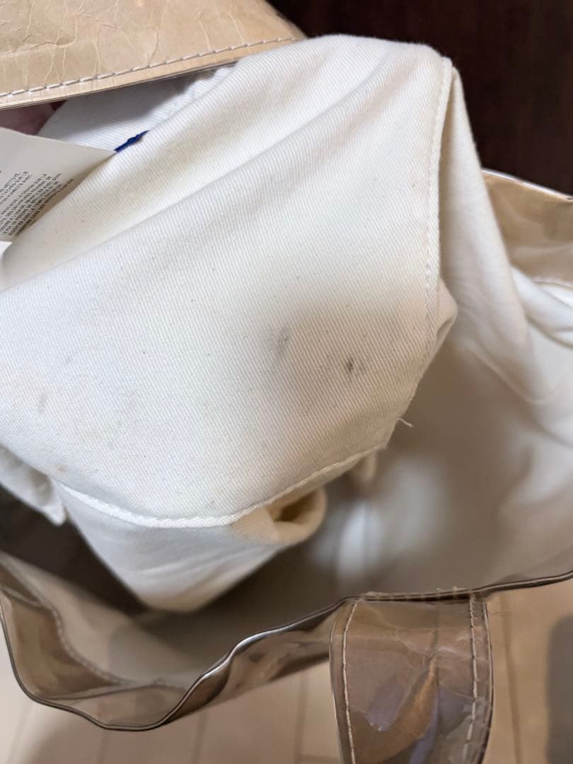 コムデギャルソンシャツ　PVCトートバッグ