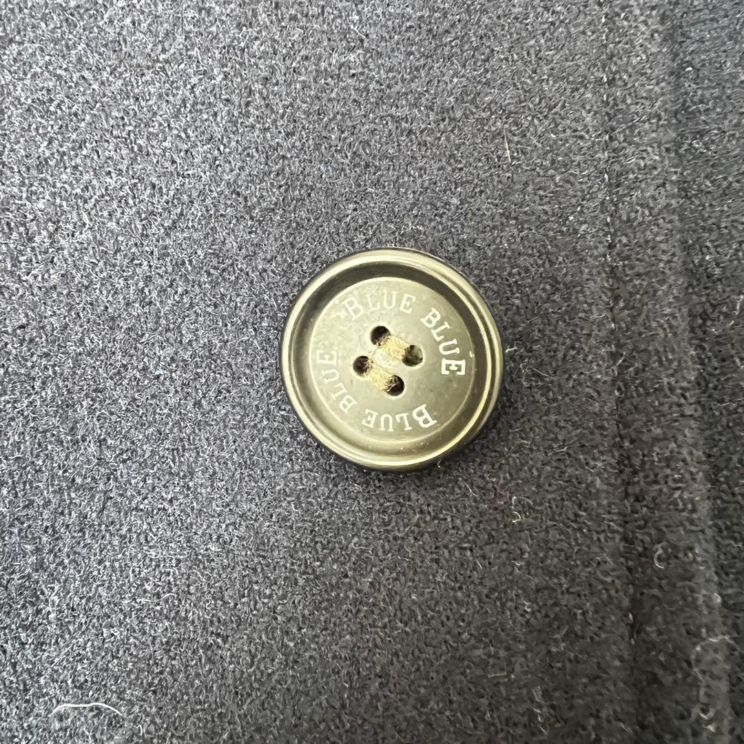 BLUE BLUE ステンカラーウールコート