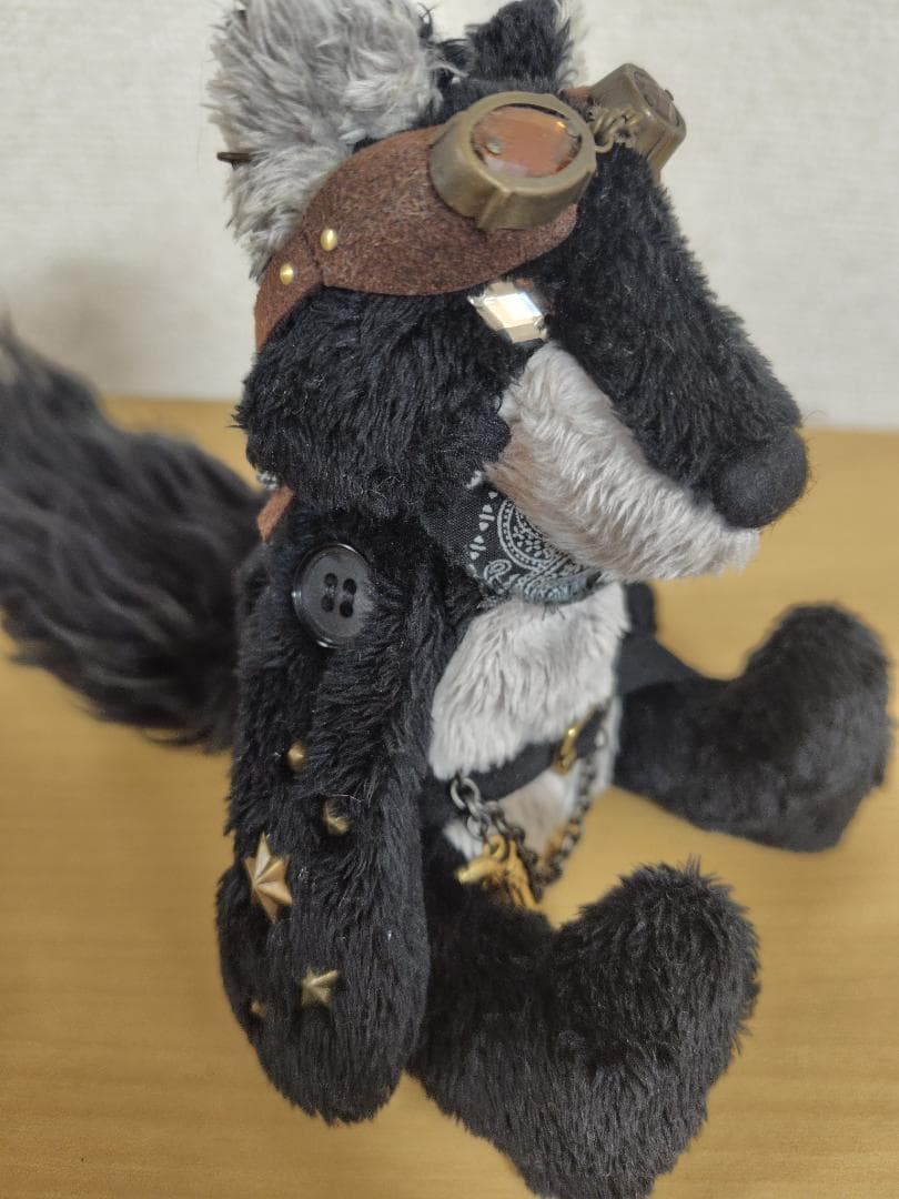 Jam or Pains. RiDERS 狼 ゴーグル ぬいぐるみ