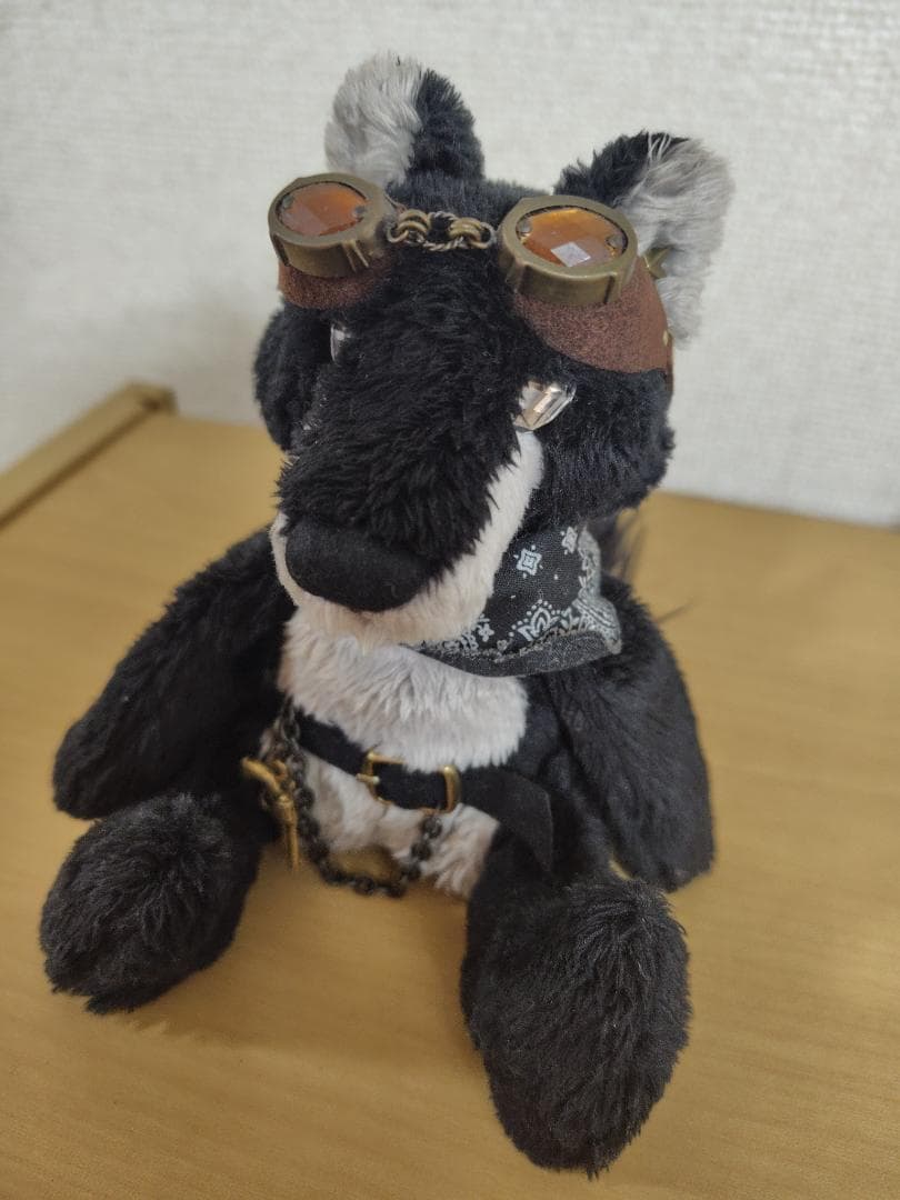 Jam or Pains. RiDERS 狼 ゴーグル ぬいぐるみ