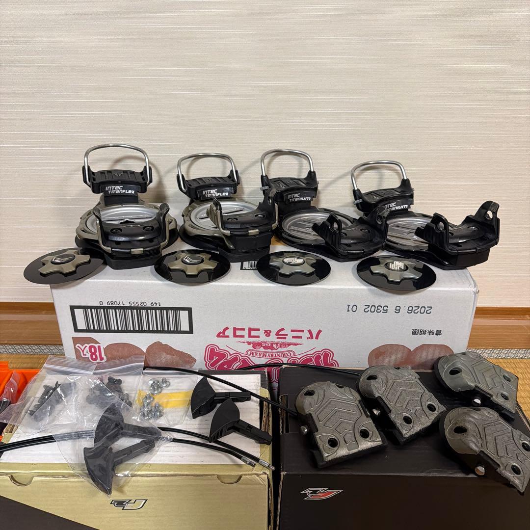 F2 バインディング2セット➕ヒールアダプター
