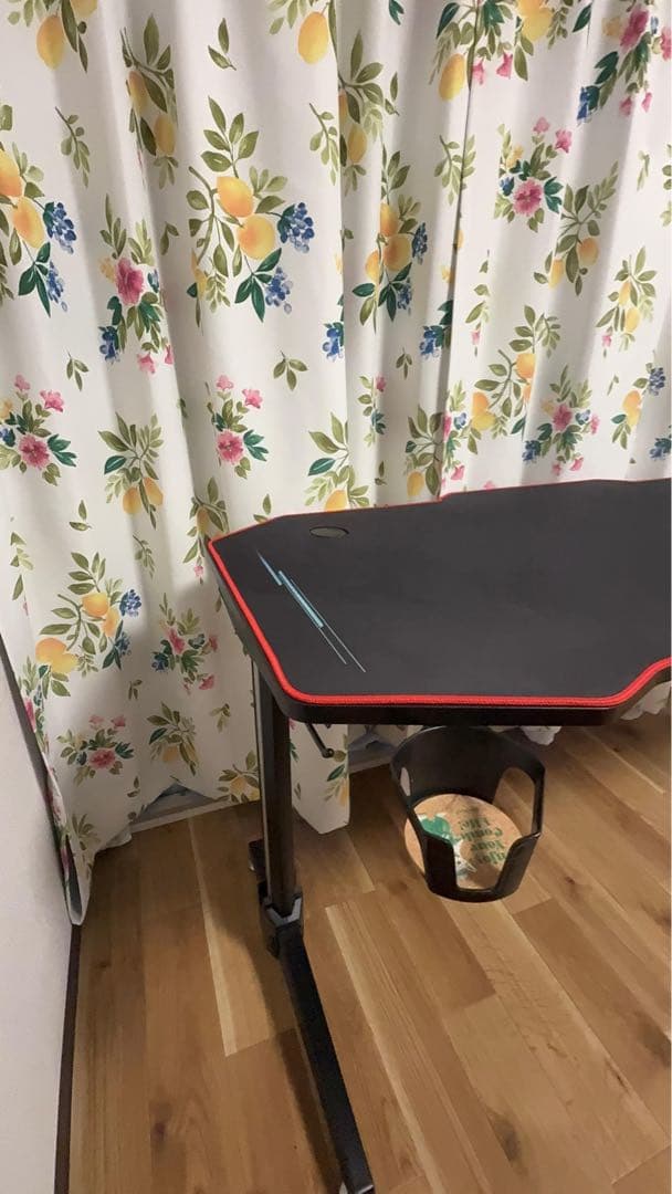 u-power 八角形パソコンデスク LEDライト付き