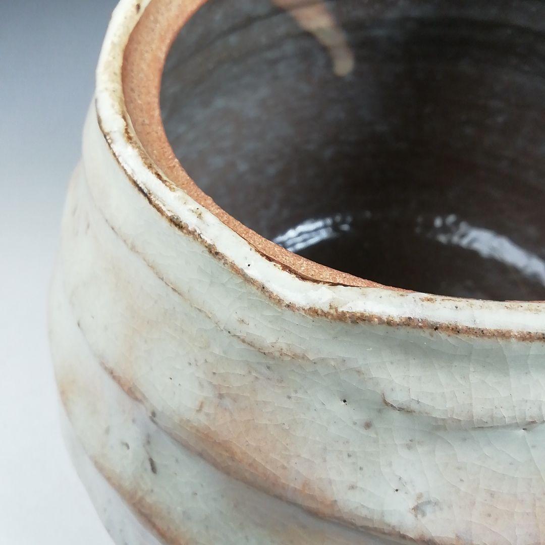 Ｗ２３３　水指　『萩焼』『都野栖雲 作』　共箱　茶道具