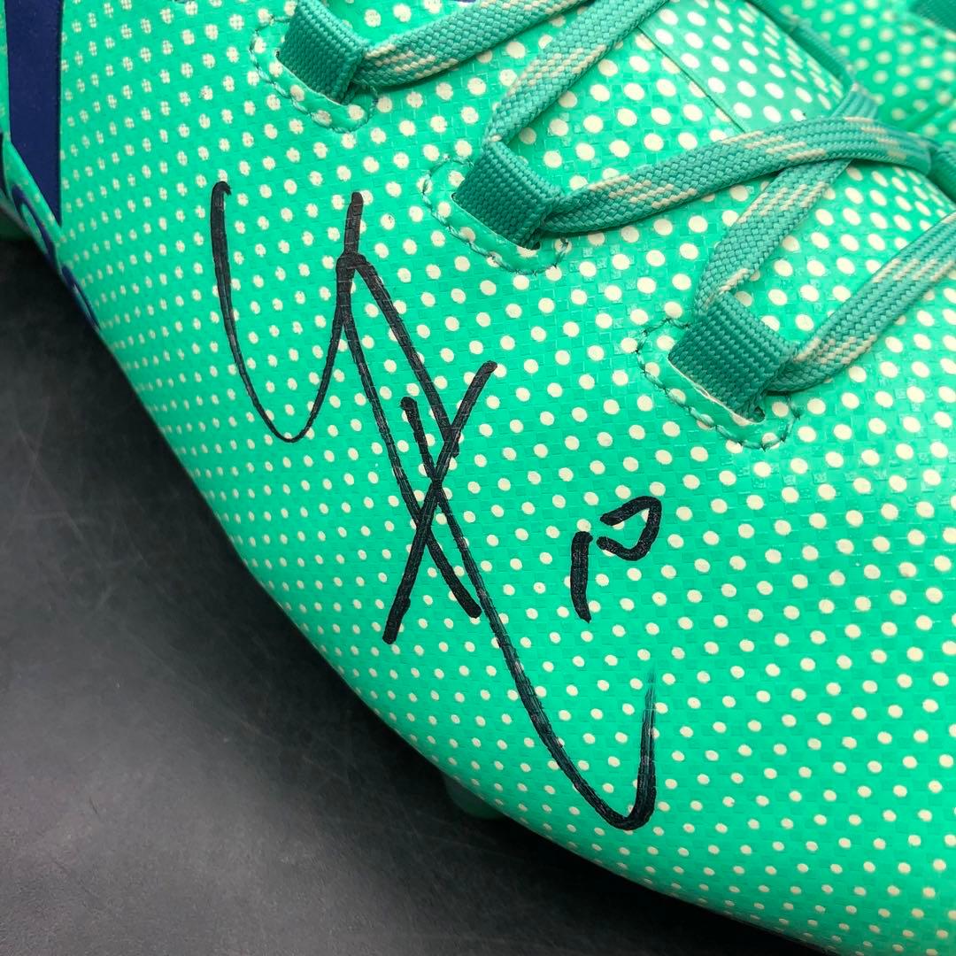 8M4566 香川真司 サイン入り #10 adidas サッカーシューズ