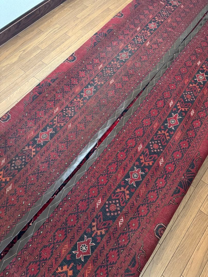 高品質 エルサリ 手織り Khal Mohammadi ラグ