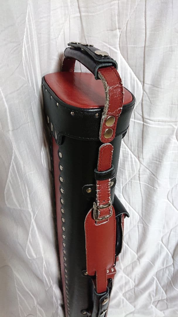 Vincitore ビリヤード キューケース 本革 (牛革製) 3B5S