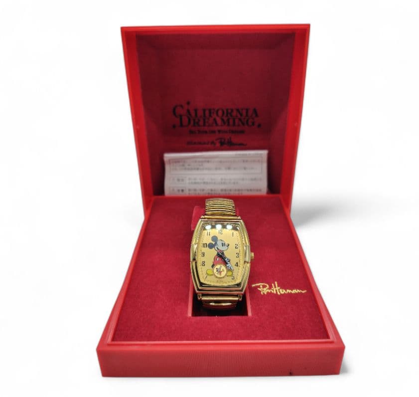 【Lei様】ミッキーマウス 腕時計 復刻モデル 箱付き