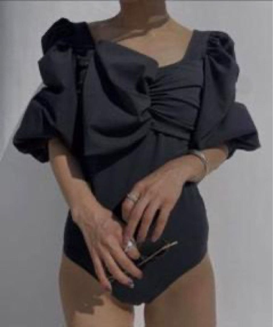 アメリヴィンテージDIMENSIONAL RIBBON SWIM WEAR 水着