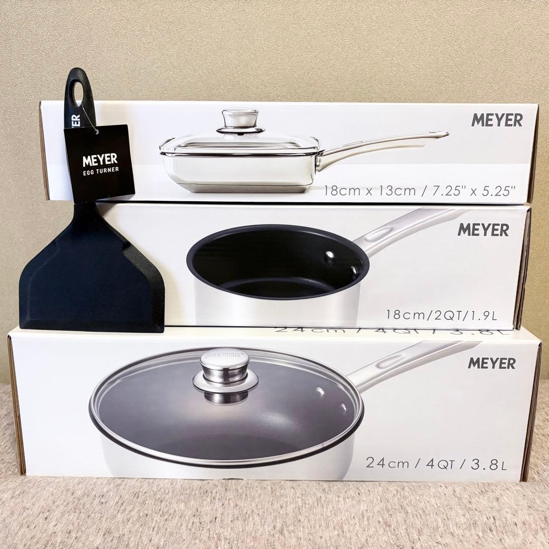 【新品未使用】Meyer 鍋 フライパン 4点 セット