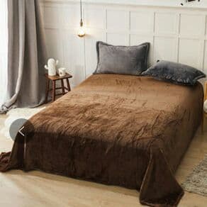 冬洋式和式シングル掛け布団カバー3点セットフランネル寝具ベッドカバー発熱防ダニ