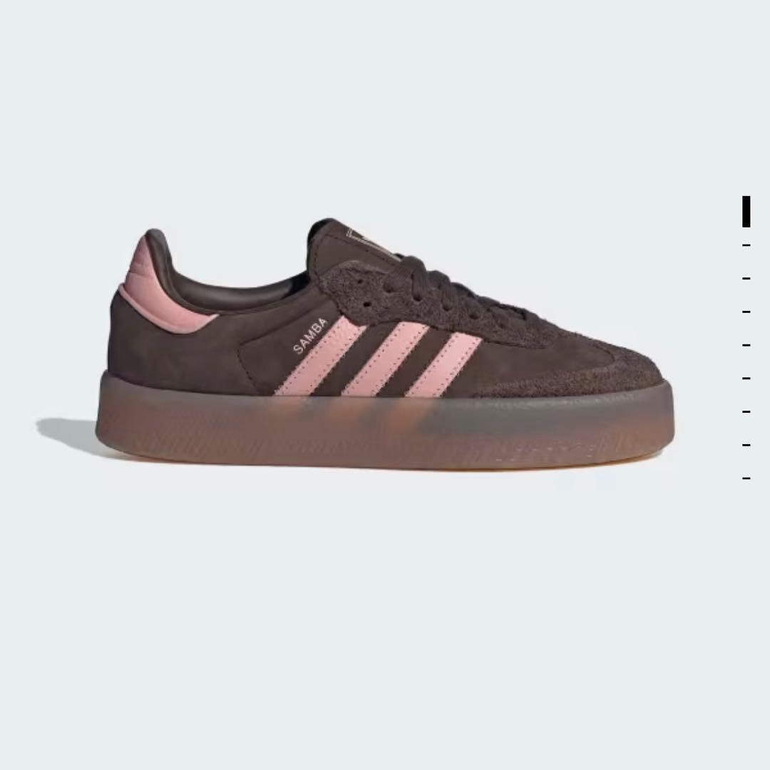 未使用品 adidas SAMBAE ダークブラウン 25.0cm