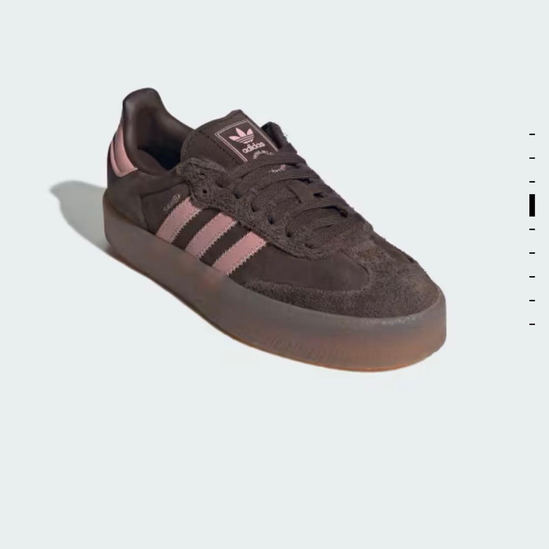 未使用品 adidas SAMBAE ダークブラウン 25.0cm
