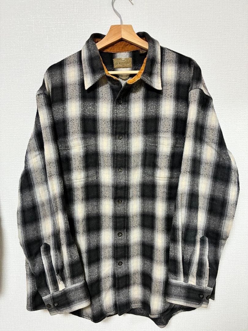 バーガーキング　希少　90s st.jhon's bay ネルシャツ