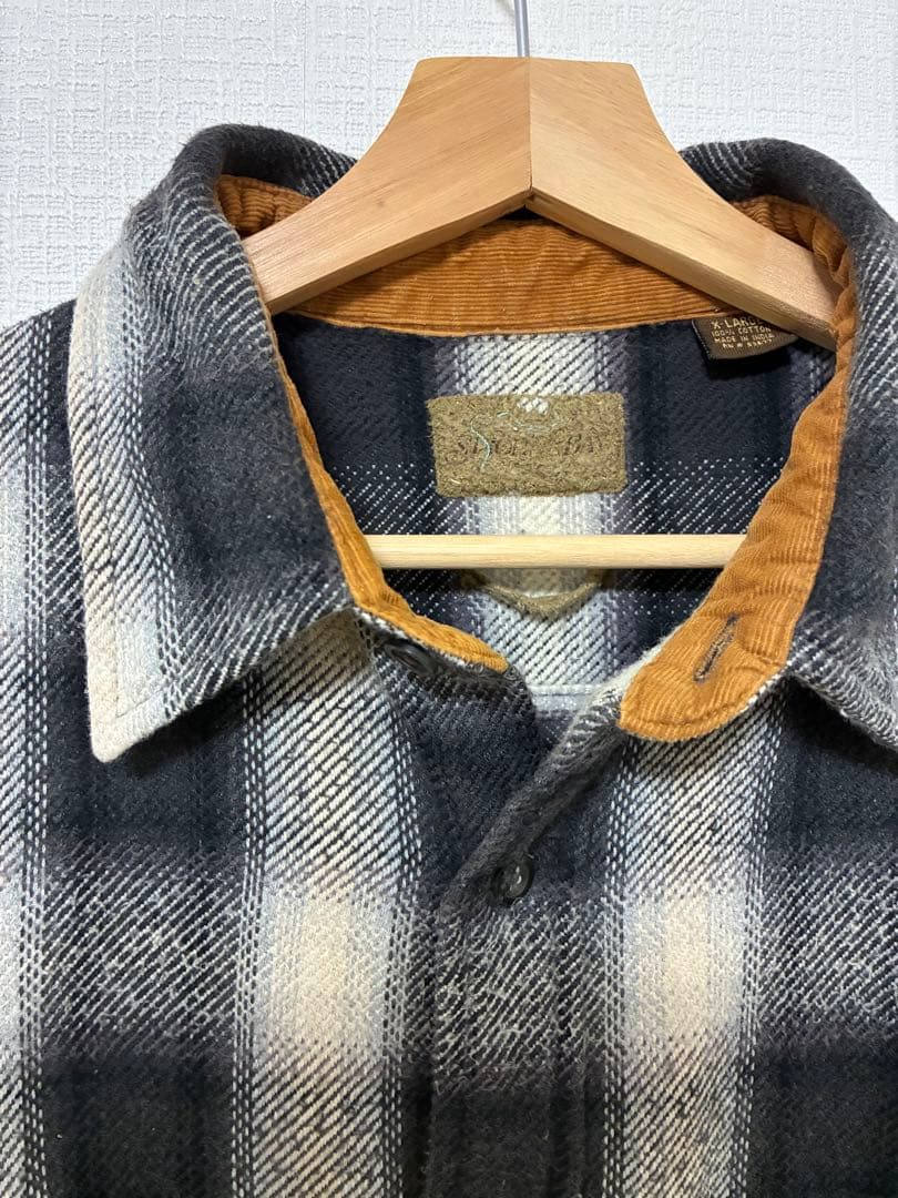 バーガーキング　希少　90s st.jhon's bay ネルシャツ