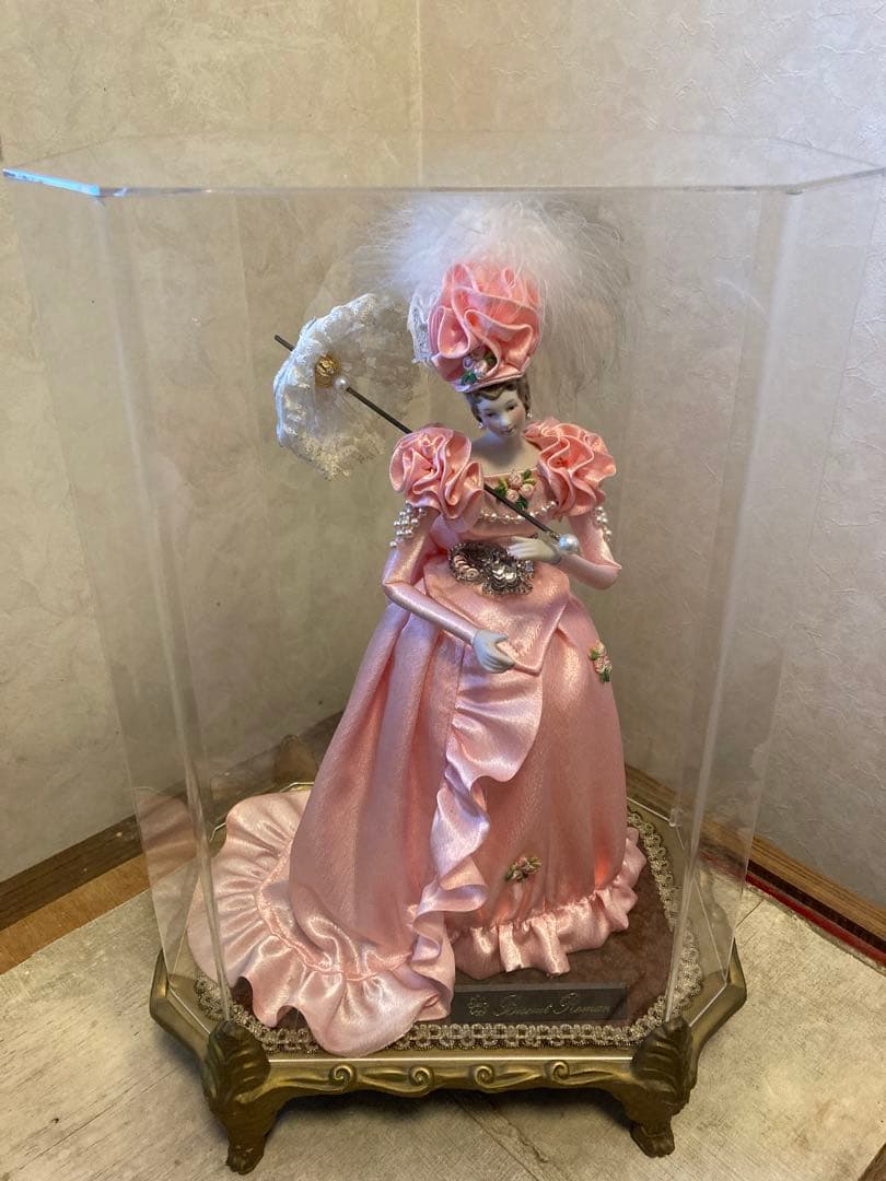 ビスクロマン　人形　ケース入り　レトロ