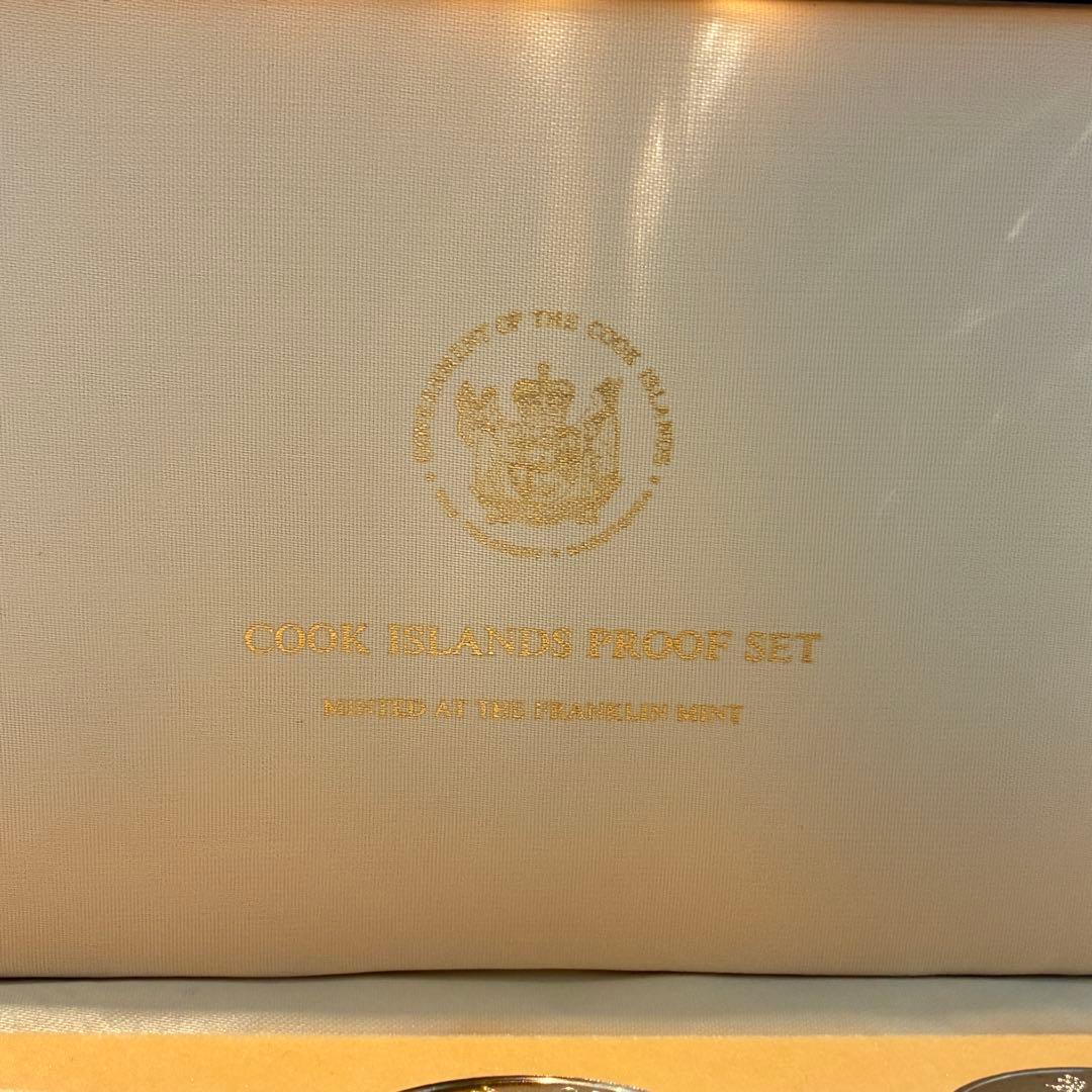 1976年 フランクリン・ミント クック諸島 貨幣 プルーフセット