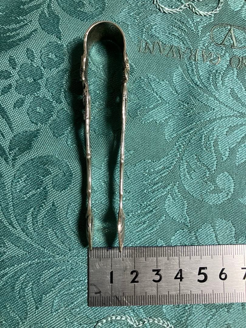 クリストフウィドマン ドイツ製　シルバー　925 バラのモチーフ　シュガートング