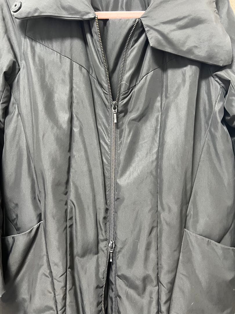 Enfold ブラックロングダウンコート