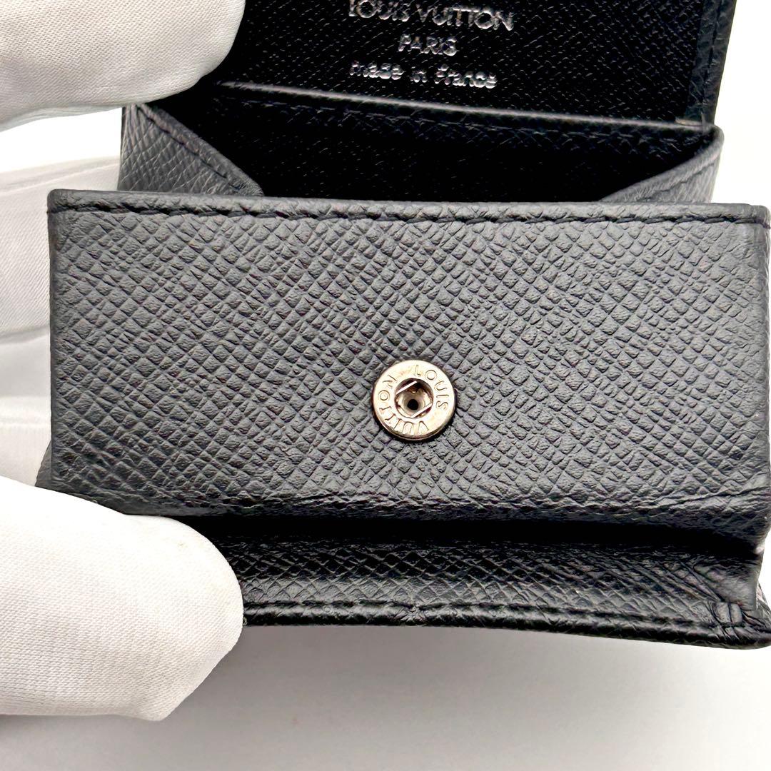 極美品✨ ルイヴィトン タイガ ポルト モネ ボワット ケース 小銭入れ