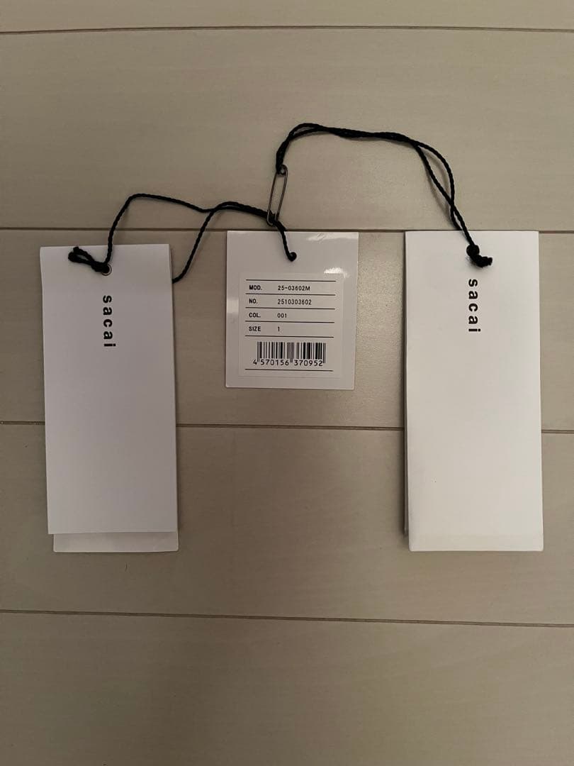 Sacai 25 SS コットン チノ ギャバジン コート