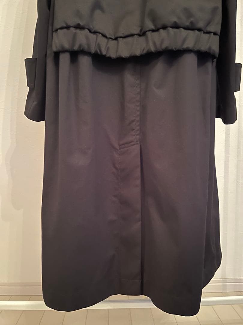 Sacai 25 SS コットン チノ ギャバジン コート