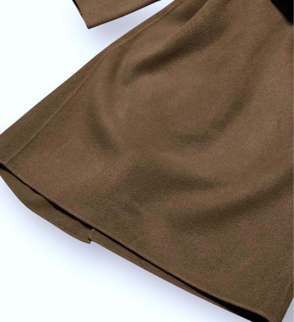 ADAM ET ROPÉ アダムエロぺ リバーコート ロング カシミア ブレンド