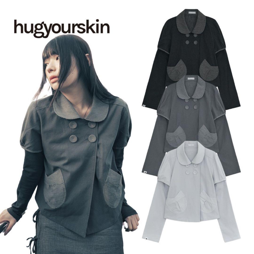 hugyourskin Detachableラウンドジャケット ハグユアスキン
