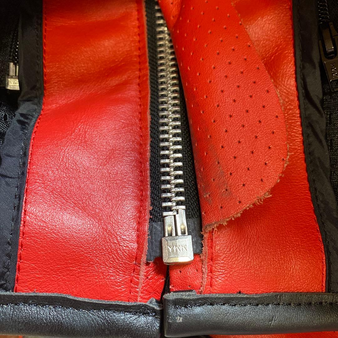 シンプソン　牛革レザージャケット　状態良好　LL