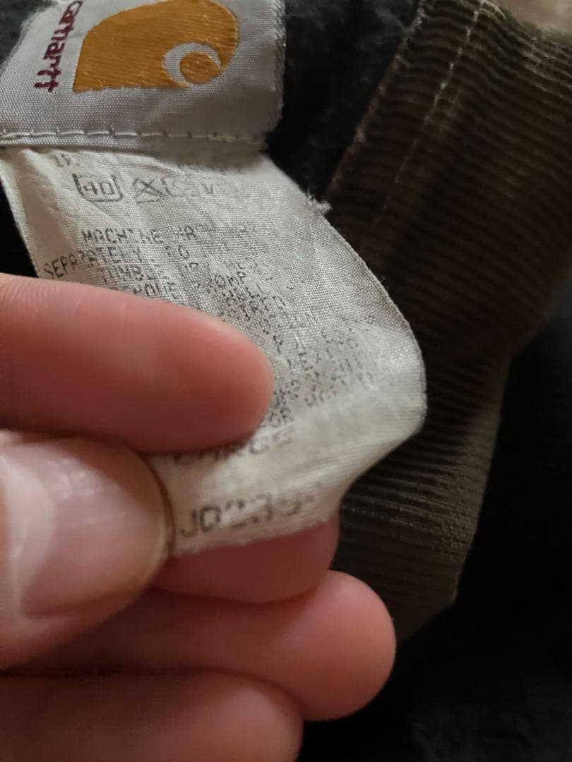 【破損あり】carhartt カーハート　サンタフェジャケット　グリーン