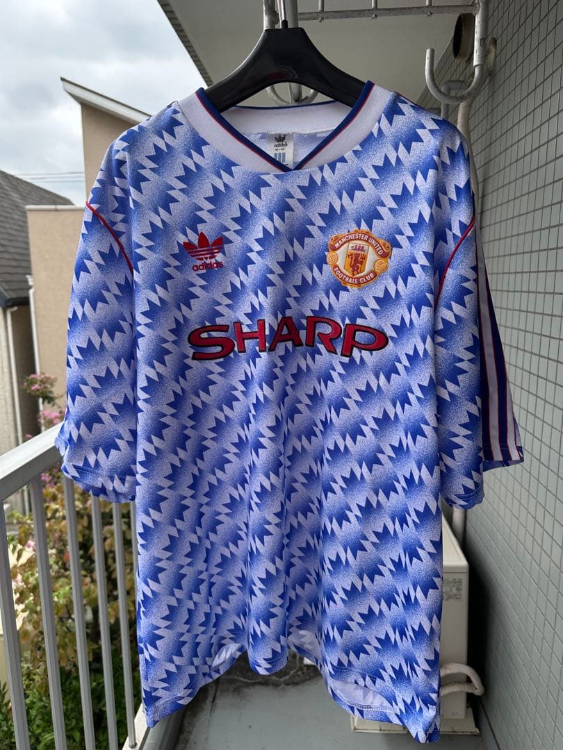 Manchester United 90-92 Adidas アウェイシャツ
