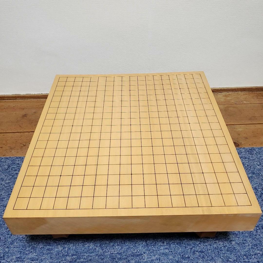 囲碁セット　新品・未使用　2寸盤　脚付き　天然木