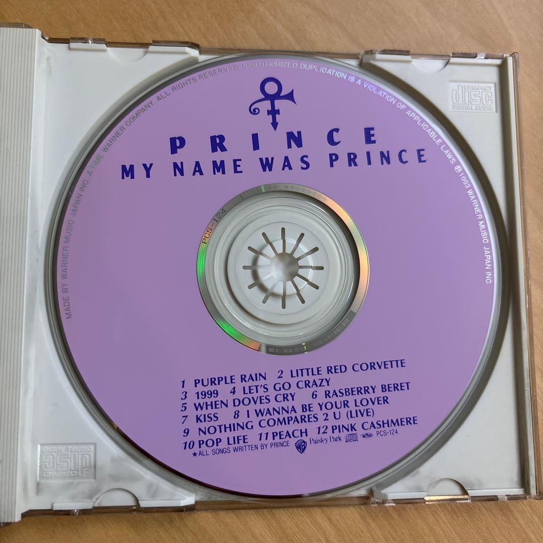 き*ん様 PRINCE /MY NAME WAS PRINCE CD