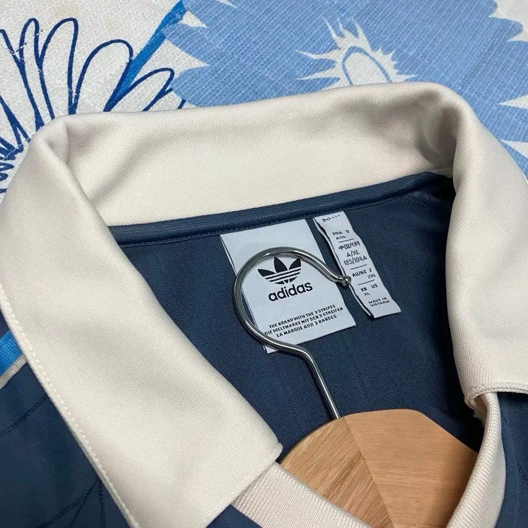 【希少】adidas Originalsピンストライプ　ジャージー　ゲームシャツ