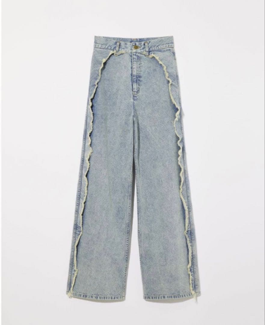 C*様 Eaphi / RUFFLE DETAIL DENIM PANTS /
