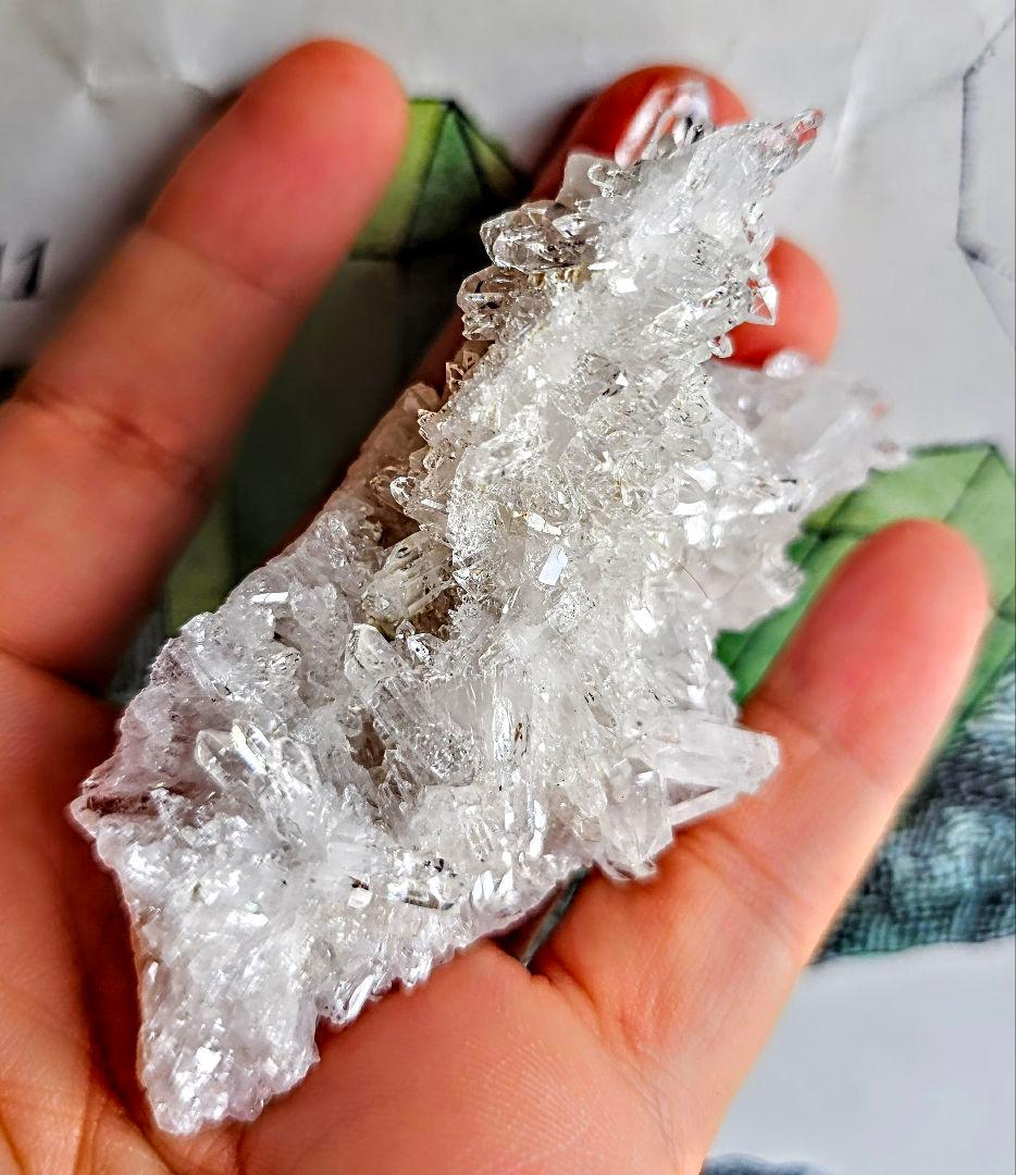 SSS級‼️高波動‼️幻のゼッカデソーザ産 水晶クラスター